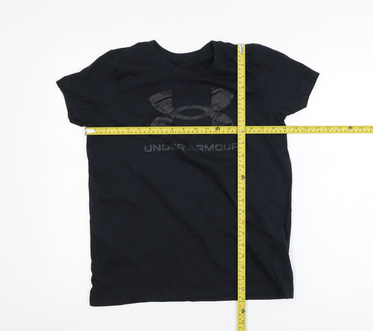 Under Armour Mens Black M Loose Fit Short Sleeve Sports T-Shirt