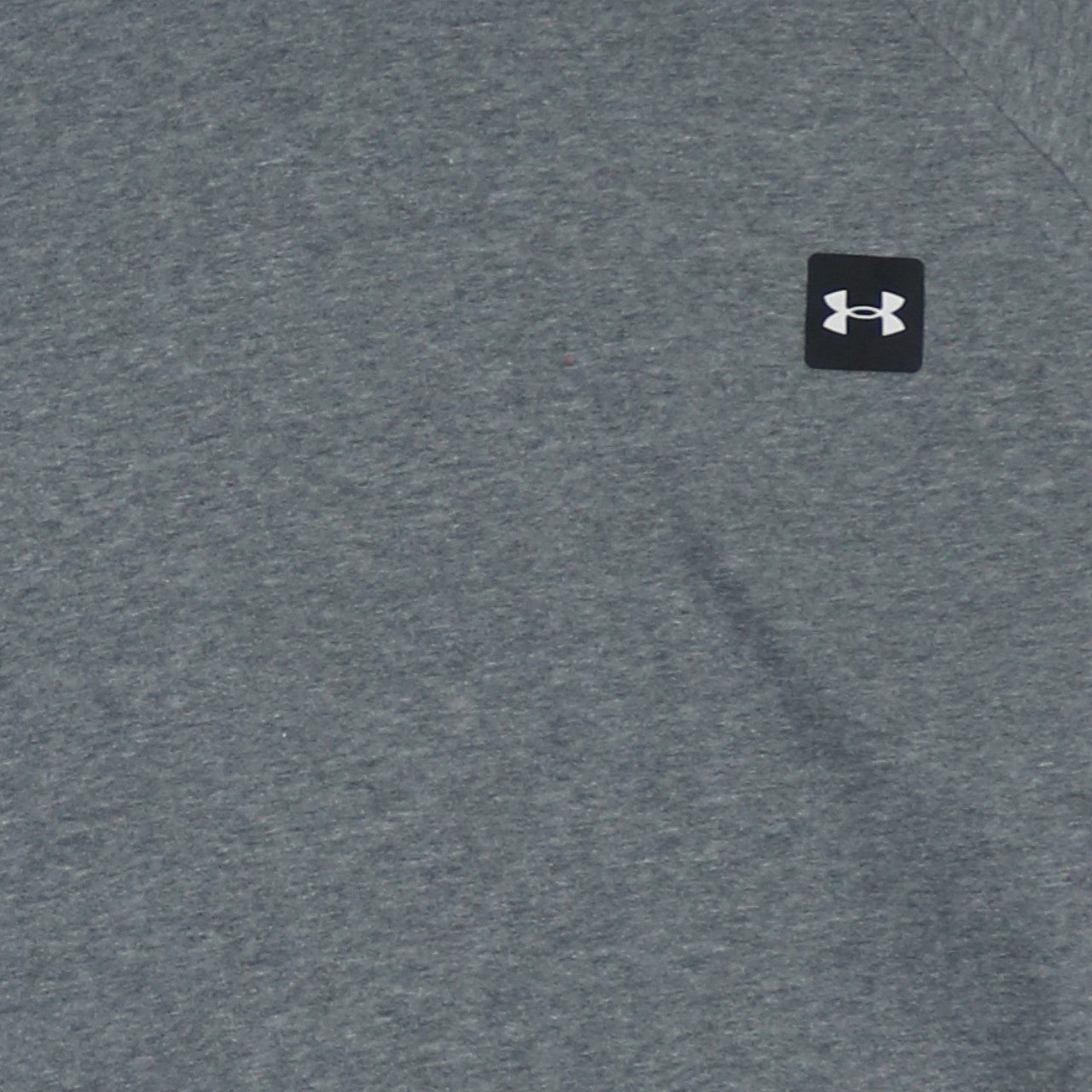 Under Armour Mens Grey XL Pullover Hoodie Fleece Logo Relaxed Fit