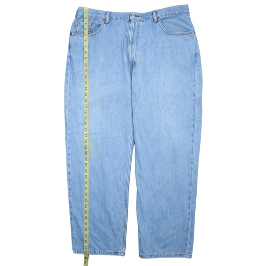 Levi's Men's Blue 550 Relaxed Fit Straight Denim Jeans 42x30