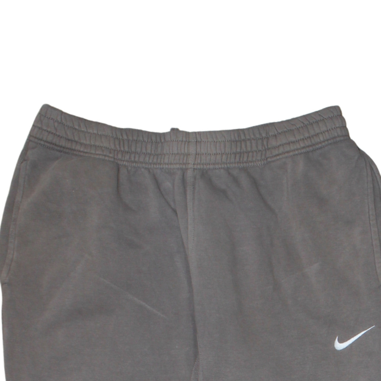Nike Men’s Grey Fleece Sweatpants Regular Fit Casual Trousers M