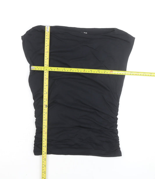 Abercrombie & Fitch Women’s Black Strapless Modal Blend Camisole Top Size S