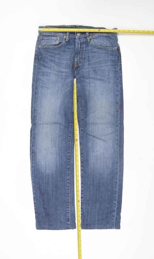 Levi's Men Blue 751 Regular Fit Straight Denim Jeans W31 L32