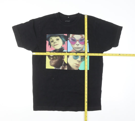 G Foot Men’s Black Gorillaz Humanz Tour 2017 Cotton T-Shirt M