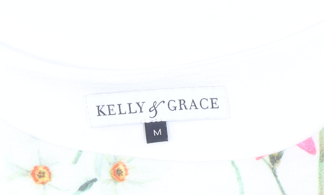 Kelly & Grace Women's Multicoloured Floral Sleeveless Camisole Top M