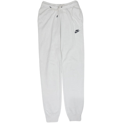 Nike Womens White XS Jogger Sweatpants with Logo