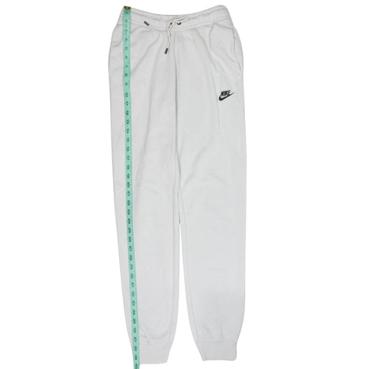 Nike Womens White XS Jogger Sweatpants with Logo