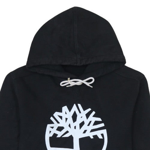 Timberland Men's Black Pullover Hoodie Size S Outdoor Graphic