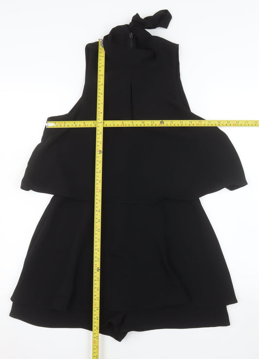 River Island Women’s Black Size 12 Sleeveless Shift Dress