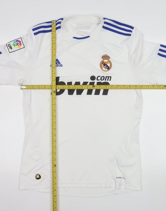 Adidas Real Madrid Men's White M ClimaCool Football Shirt