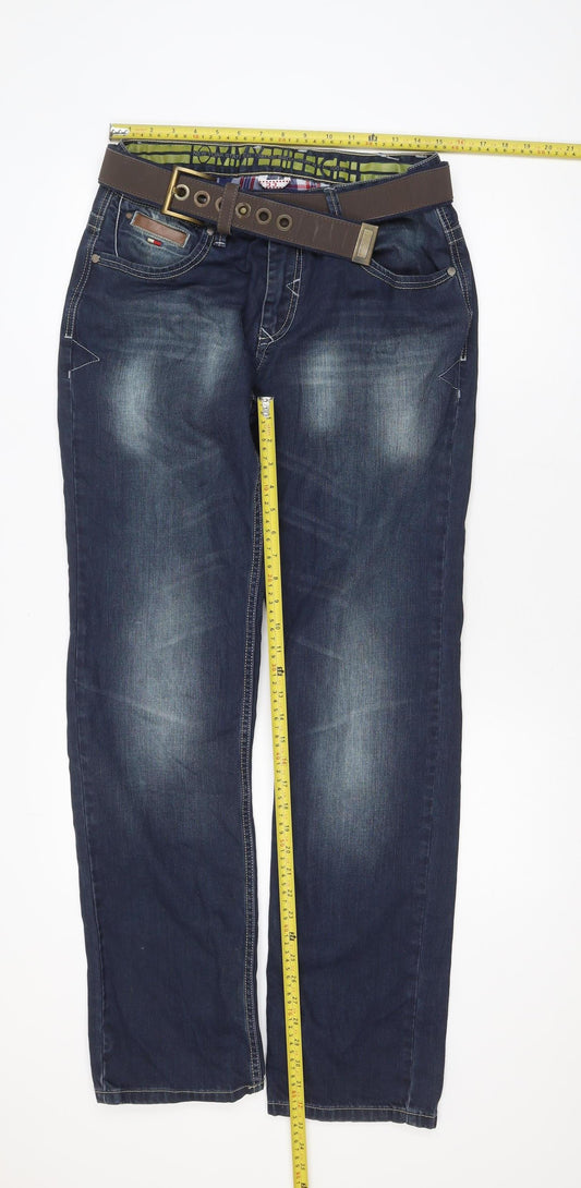 Tommy Hilfiger Men's Blue Straight Denim Jeans Size 33x32