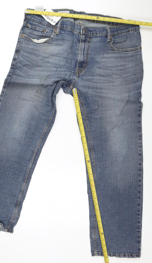 Levi's Denizen 285 Men's Blue Straight Fit Denim Jeans 28S