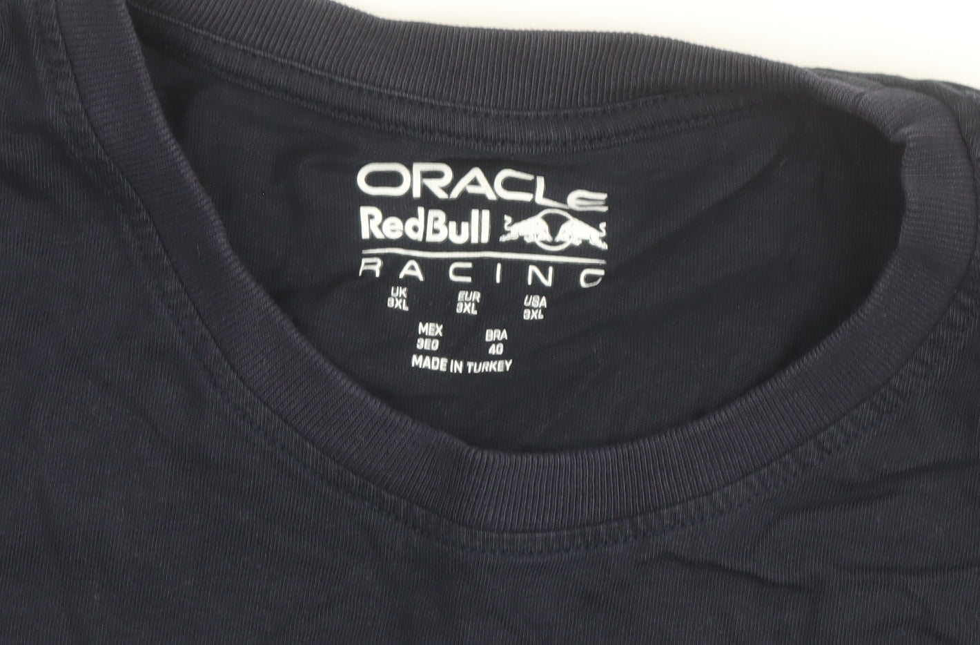 Castore Red Bull Racing Men's Navy 3XL Cotton Graphic T-Shirt