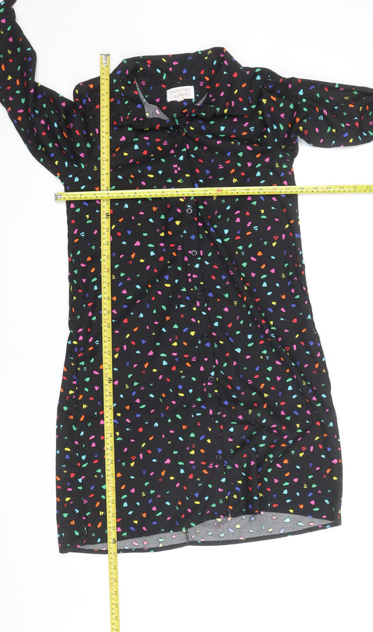 Dancing Leopard Women's Multicoloured Shirt Dress Size 10