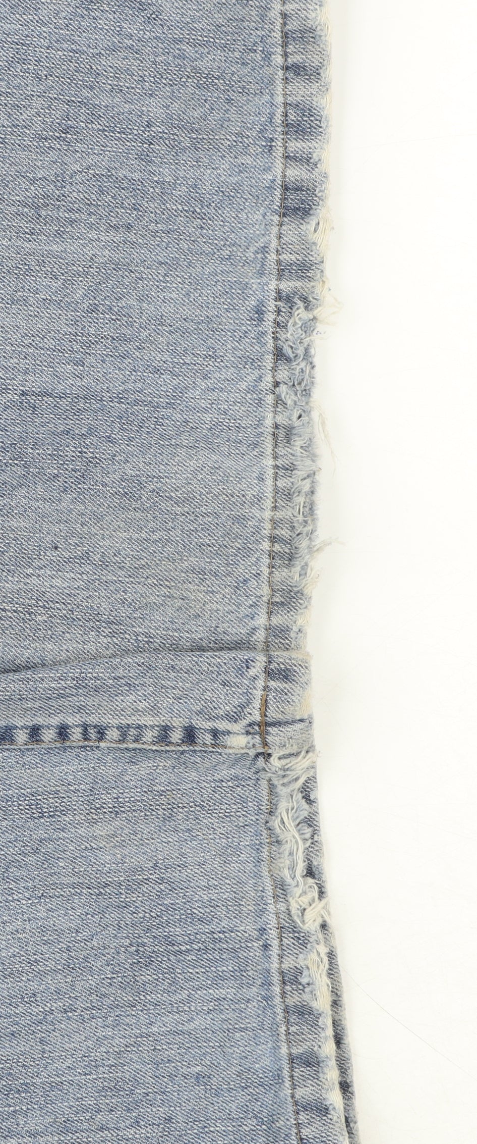 Wrangler Men's Blue 42x30 Relaxed Straight Leg Denim Jeans