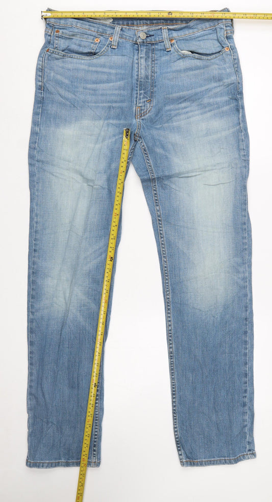 Levi's 514 Men's Blue Regular Straight Fit Jeans W34 L32