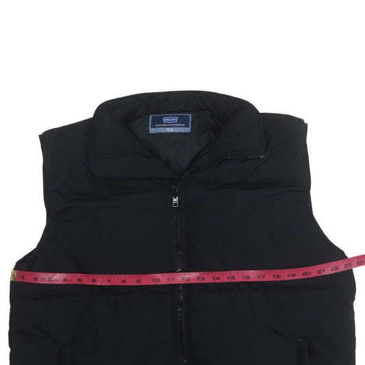 Rocky Mens Black XL Padded Bodywarmer Gilet Full Zip Casual Waistcoat