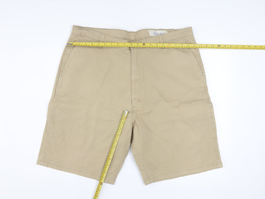 Wrangler Men's Beige Chino Shorts Size 42 Regular Cotton Stretch
