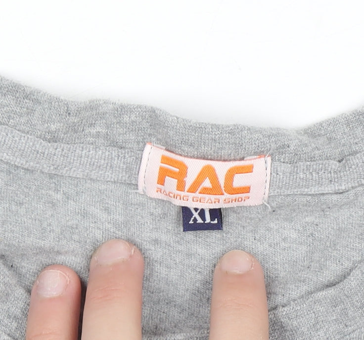 RAC Silverstone Racing Grey XL Men's Short Sleeve T-Shirt