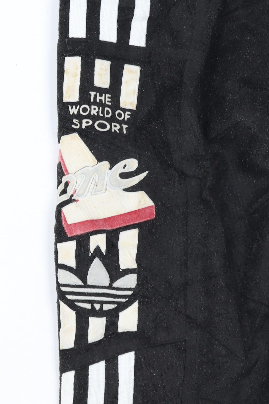 Adidas Men's Black Jogger Sports Trousers Size S Retro Logo