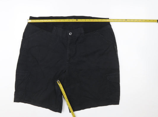 Lee Men's Black Cargo Shorts Relaxed Fit 2XL Cotton Blend