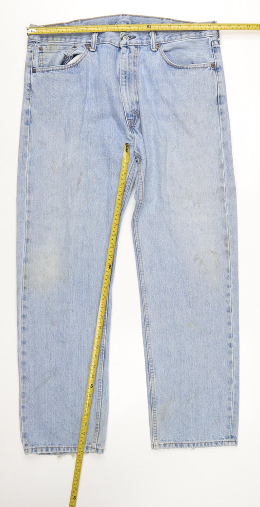 Levi’s 505 Men’s Blue Straight Jeans W38 L32 Vintage Denim