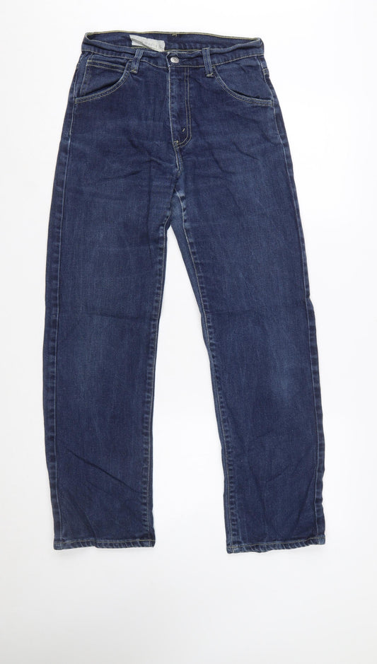 Levi Strauss & Co. Men's Blue Straight Leg Denim Jeans Size 26x30