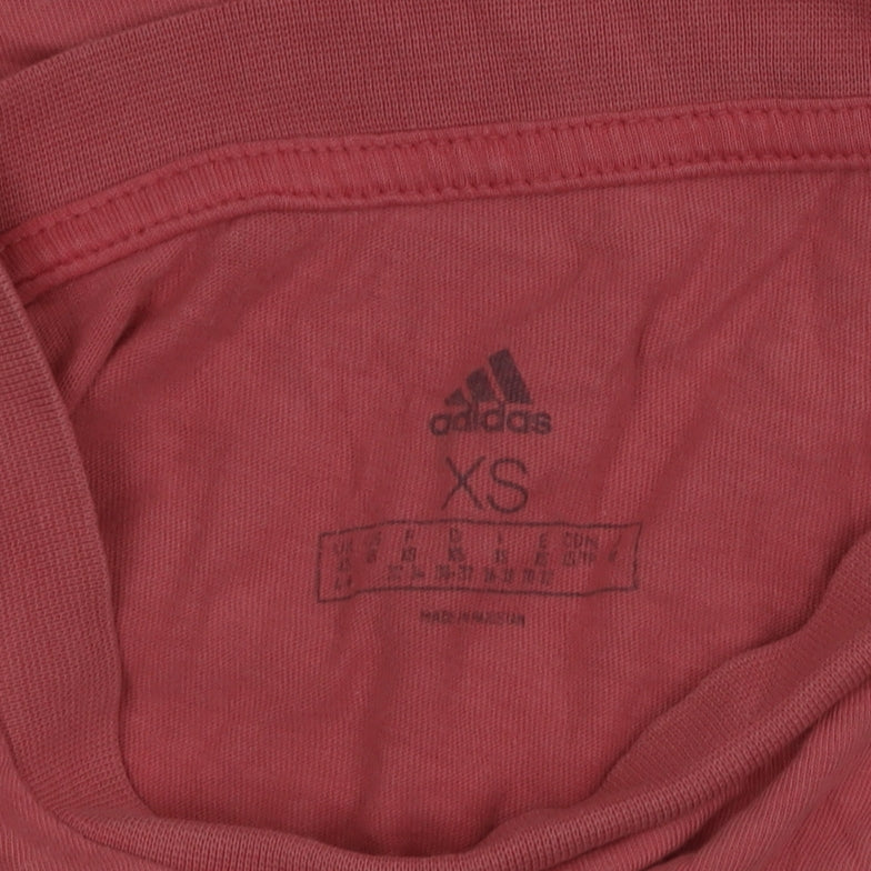 Additional view of Adidas girls’ pink xs short sleeve crew neck cotton t-shirt