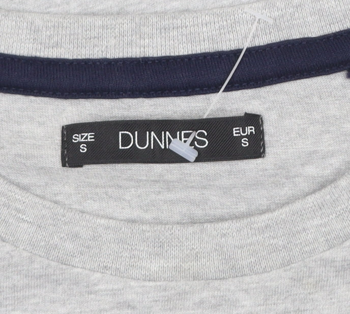 Additional view of Dunnes Men Grey Port of Maine Graphic Short Sleeve T-Shirt Small