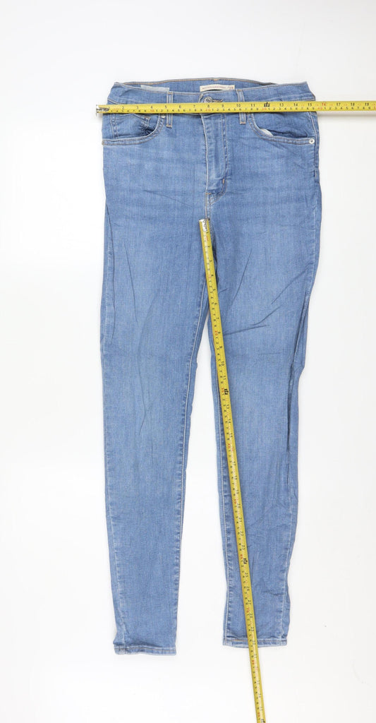 Levi’s Women’s Blue Mile High Super Skinny Jeans Size 29