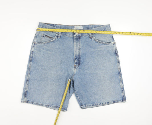 Wrangler Men's Blue Denim Originals 38 Regular Fit Shorts