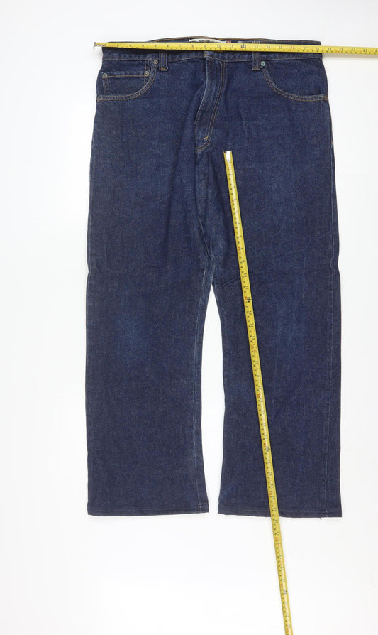 Levi's 517 Men's Blue Bootcut Denim Jeans W36 L30