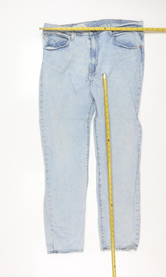 Levi’s 502 Men’s Light Blue Tapered Jeans 33x30 Denim
