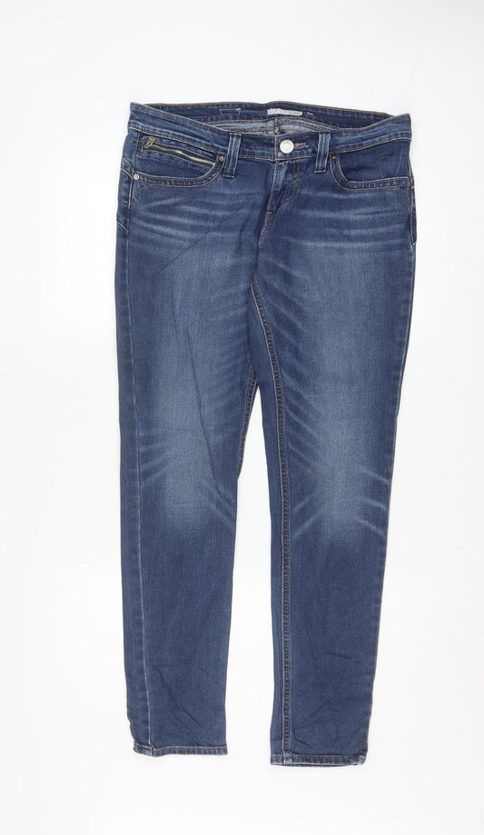 Levi's Men's Blue Straight Fit Stretch Denim Jeans W31 L32
