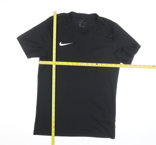 Nike Men's Black Dri-FIT Short Sleeve Athletic T-Shirt Size S