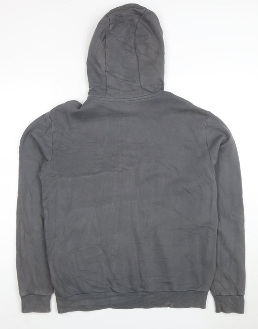 Emporio Armani EA7 Men’s Grey Full Zip Hoodie Size M