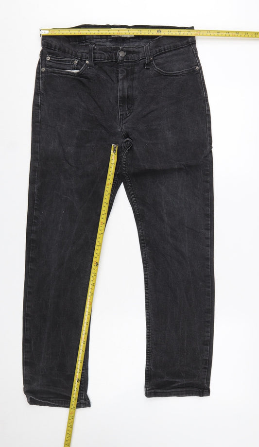 Levi's 511 Men's Black Slim Fit Straight Leg Jeans W33 L30
