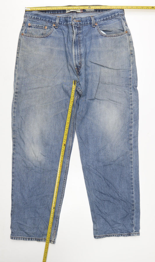 Levi’s Men’s Blue 550 Relaxed Fit Straight Jeans W40 L32