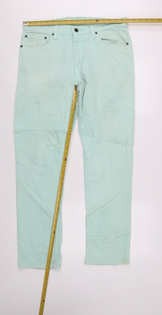 Levi's 511 Men's Green Slim Fit Jeans W33 L30