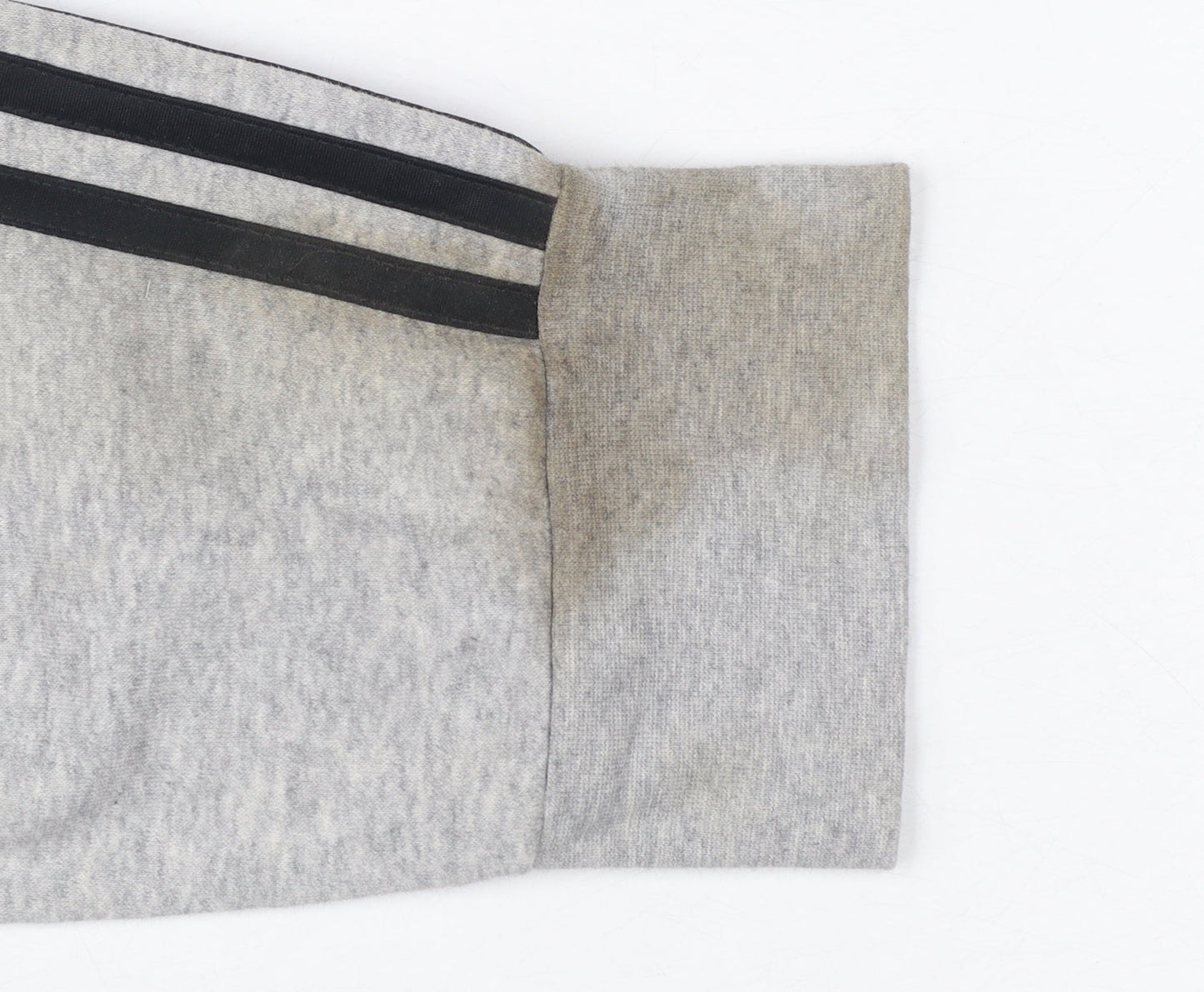 Adidas Womens Grey Jogger Trousers Size M Sports Stripe Casual