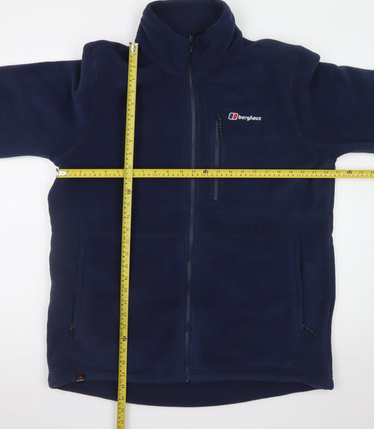 Berghaus Men’s Blue Fleece Full Zip Outdoor Jacket XL