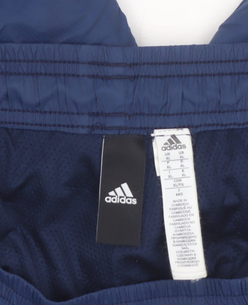 Adidas Men’s Blue XL Joggers Lightweight Sports Trousers