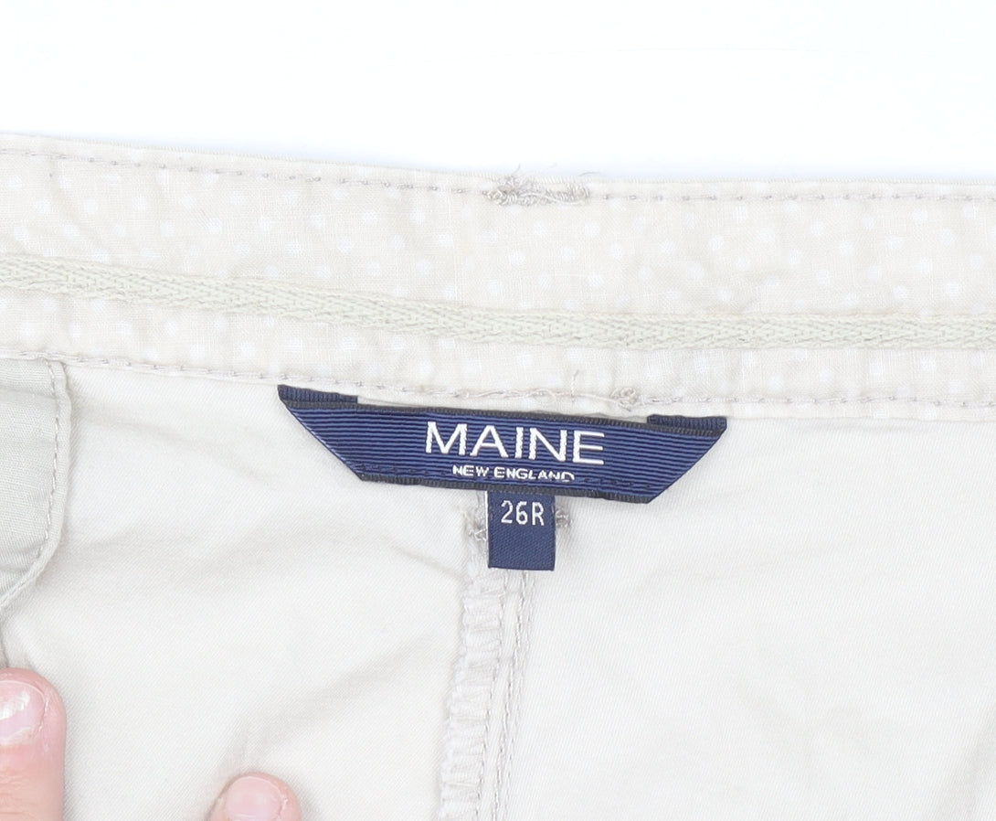 Additional view of Maine New England Women's Beige Chino Trousers, size 26R