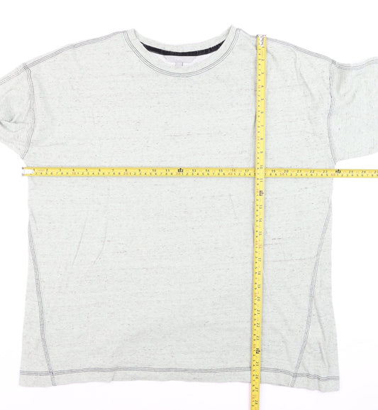 Next Women Grey Long Sleeve Basic Jersey T-Shirt Size 20