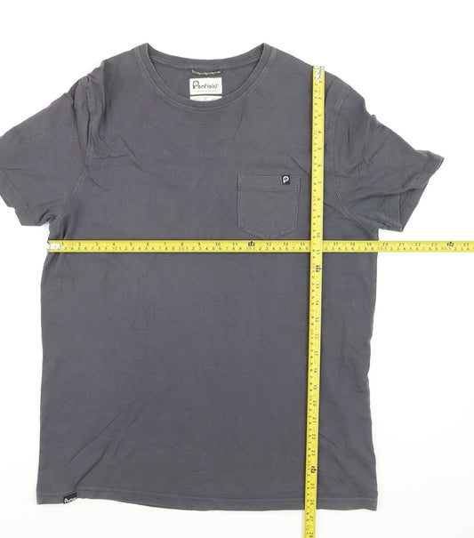 Penfield Men's Grey Cotton Crew Neck Short Sleeve T-Shirt Size M