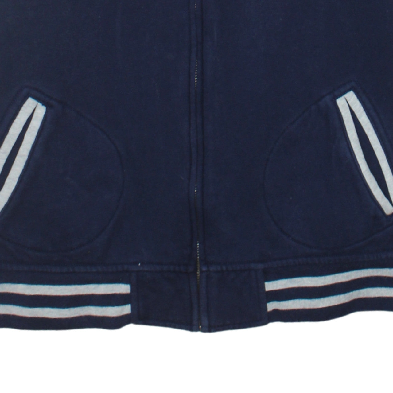 Additional view of Ralph Lauren boys’ blue & grey full zip sweatshirt l embroidered logo