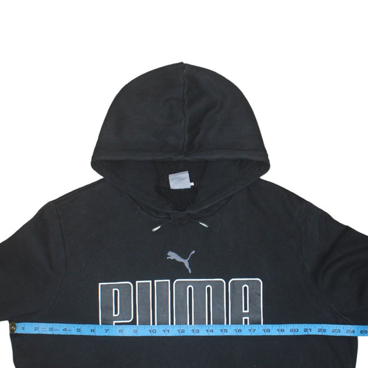 Puma Men’s Black XL Pullover Hoodie Fleece Sportswear