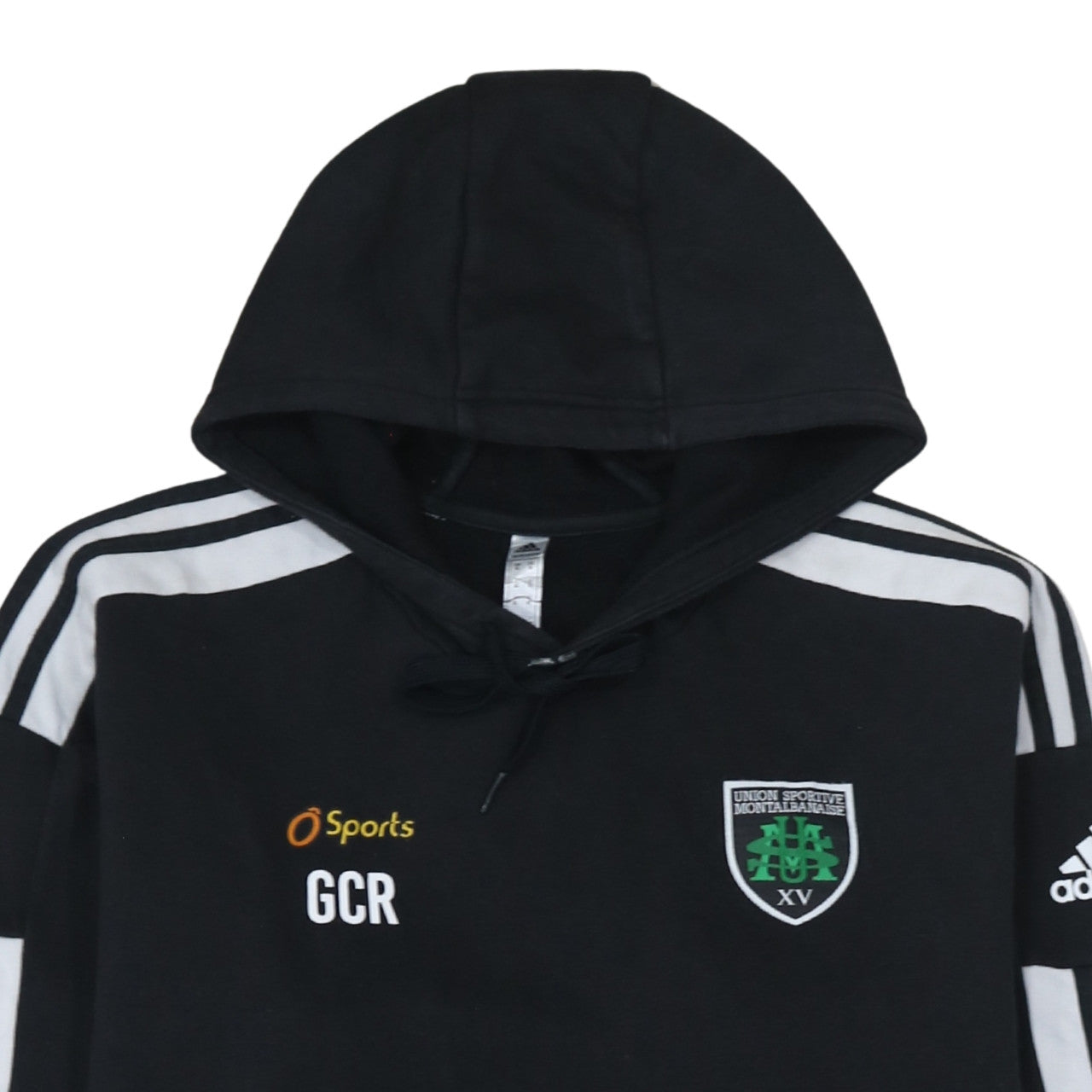 Adidas Men’s Black XL Pullover Hoodie Rugby Sports Top