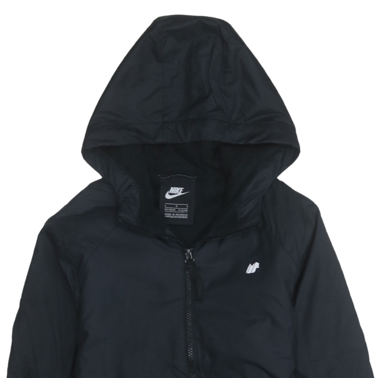 Nike Boys Black 12-13 Years Hooded Windbreaker Jacket
