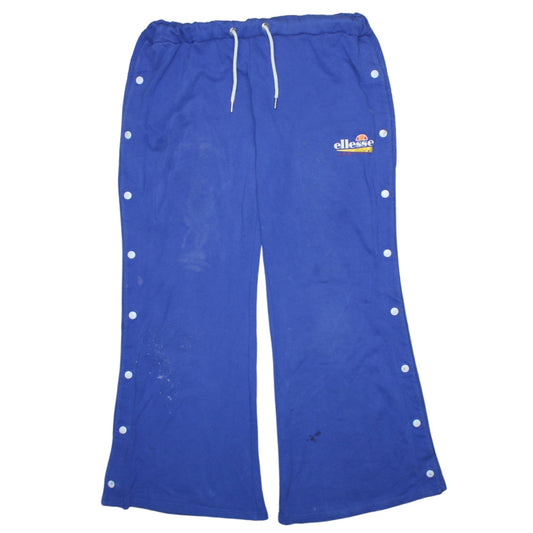 Ellesse Womens Blue UK 10 Heritage Snap Track Pants