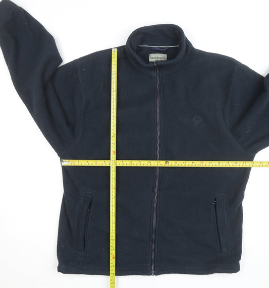 Hawkshead Active Men's Black Fleece Jacket Size M Full Zip Outdoor